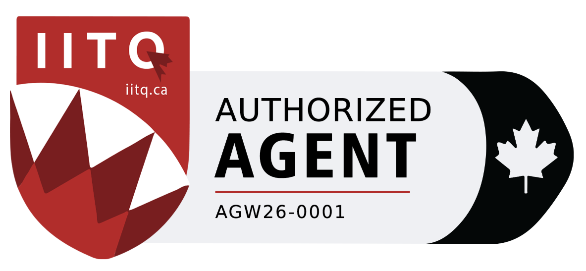 IITQ Authorized Agent badge — AGW26-0001